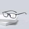 PC Retro Progressive Mehrstärken Lesebrille für Herren Damen Blaulichtfilter Nah Fern Alterssichtigkeit Brille