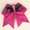 Glitter Rhinestone Large Bow Hair Band For Girls Women Sweet Shiny Crystal Rubber Bands Hair Elastics Daily Party Accessories