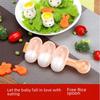 Douyin-Style Rice Ball Shaker Mold: 3-Piece TIY Baby Food Supplement Tool