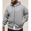 Gymshark Power Zip Up Hoodie Charcoal Core Marl A2c9j Gbbb