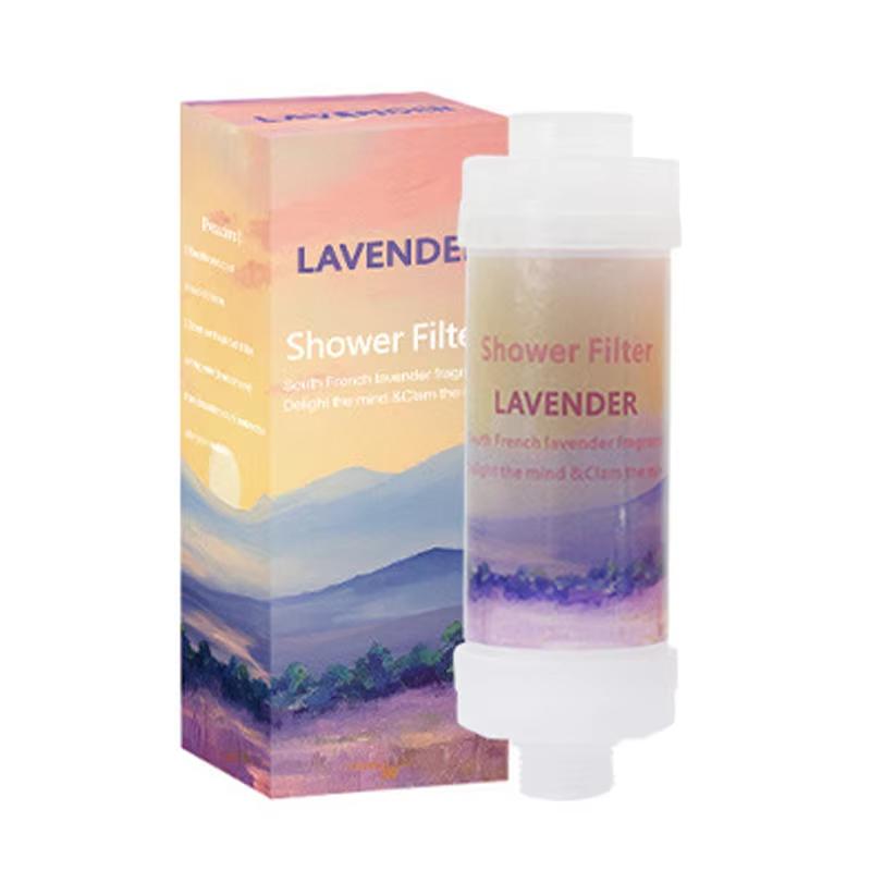 Shower Head Filter For Chlorine removal,Lavender Lemon,Scented Shower Filter,Water Softener,Bathroom Accessories