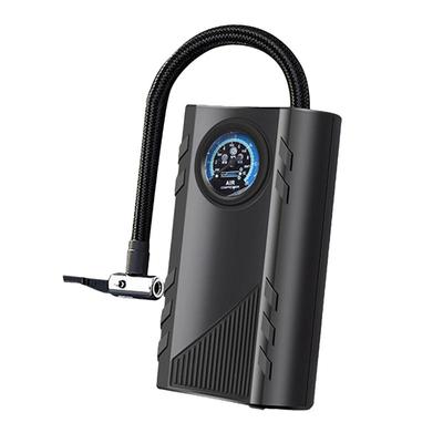 Portable Car Tire Inflator Plug-in Electric Air Compressor Compact Tire Pump With Pressure Gauge For Balls Tires Cars