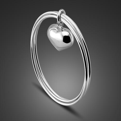 

Браслет Браслет Любви Платиновое покрытие Женское Универсальное украшение Простой браслет Прямые продажи