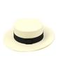 Ivory Flat Long Panama Hat