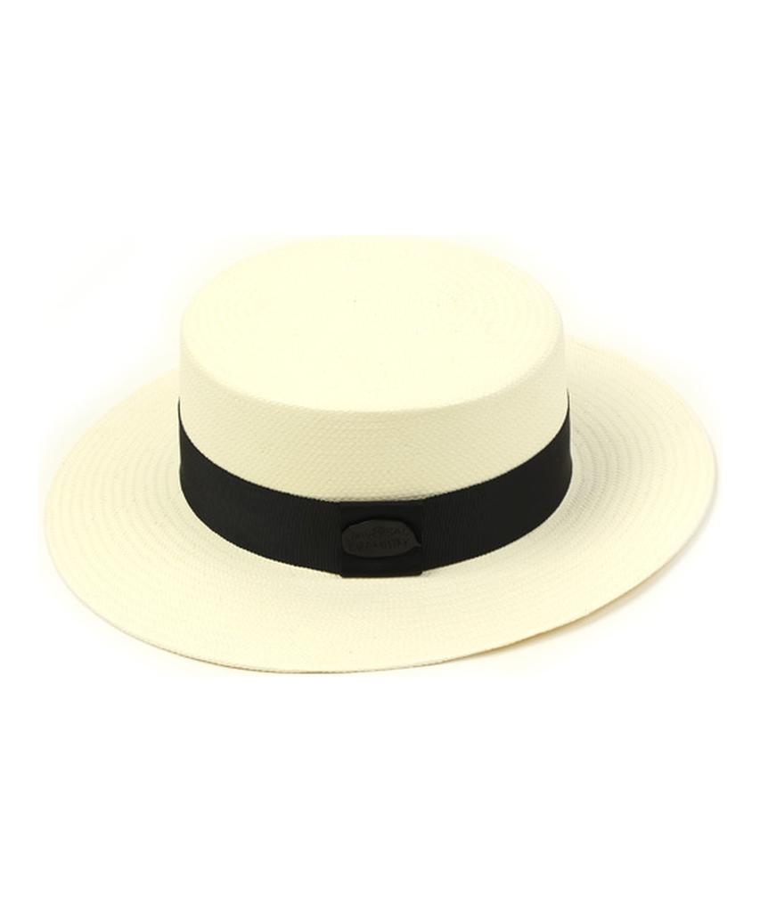 Ivory Flat Long Panama Hat