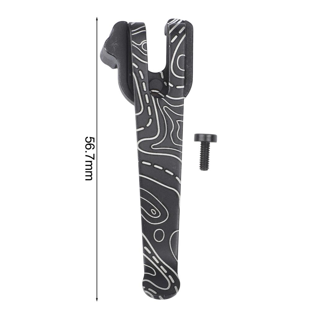 Stainless Steel Construction 91MM Pocket Clip Deep Carry Clip