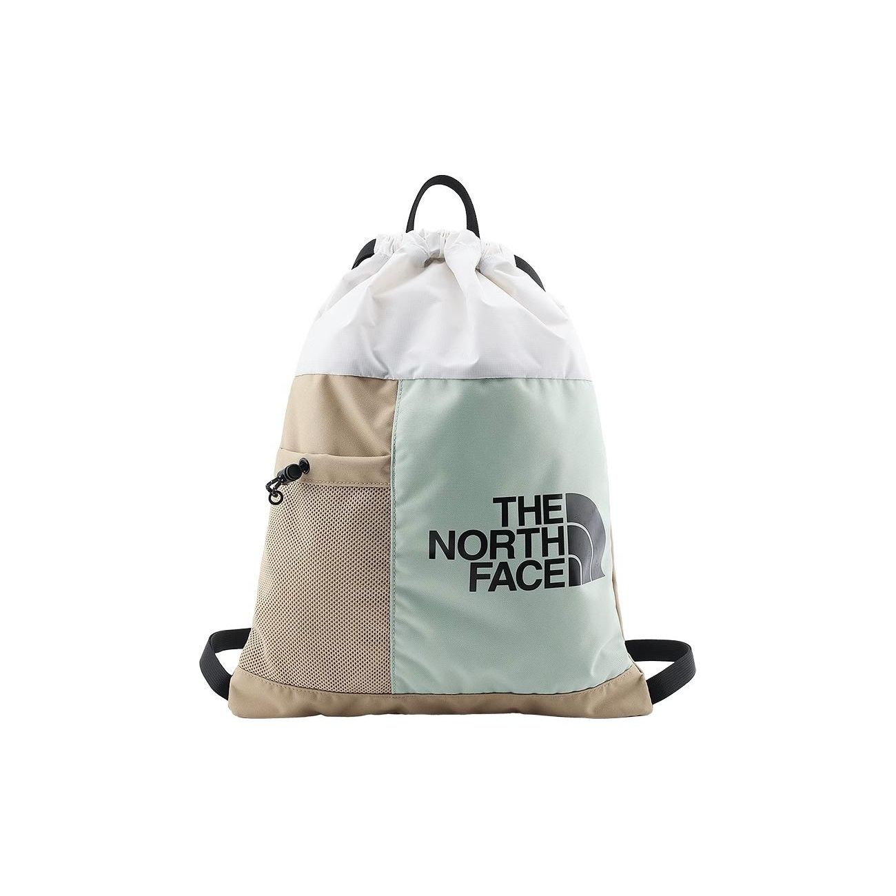 

The North Face Bozer 16L Color Block Sports Casual Convenient Drawstring Closure Backpack Outdoor Bag Men Backpack Brown Blue White NF0A52VPOKZ Brown & Blue & White