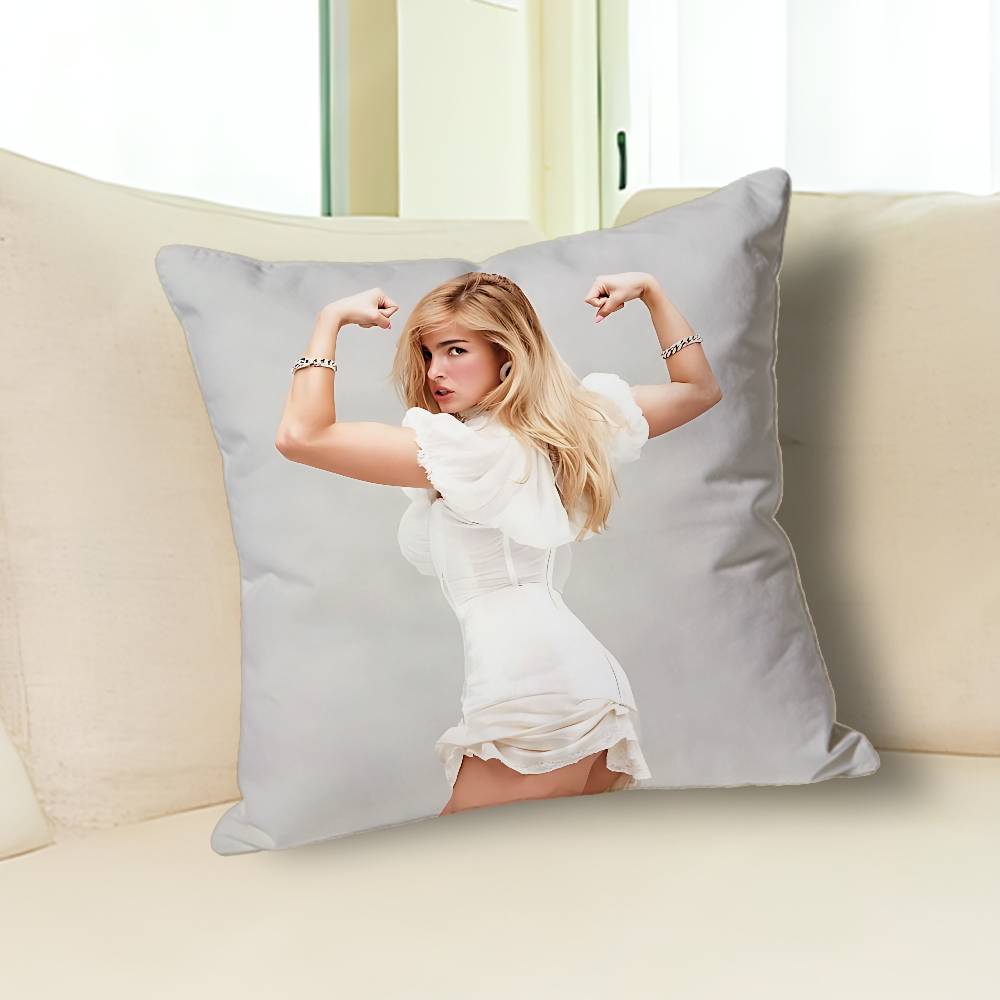 A-Addison Rae Singer Pillow Cases for Bedroom Living Room Sofa Home Decor Polyester Cushion Cover with Zipper