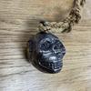 Used Mexican skull pendant top (sugar skull)