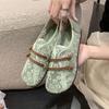 Women Flats Non Slip Granny Mom Mary Jane Shoes Comfort Summer Mesh Lace Loafers Walking Comfortable 2026 New Sneakers Women