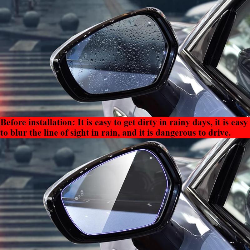For NETA S Special Rearview Mirror Rainproof Sticker NETA S Hunting Modified Rearview Mirror Waterproof Fog Anti-glare High Defi