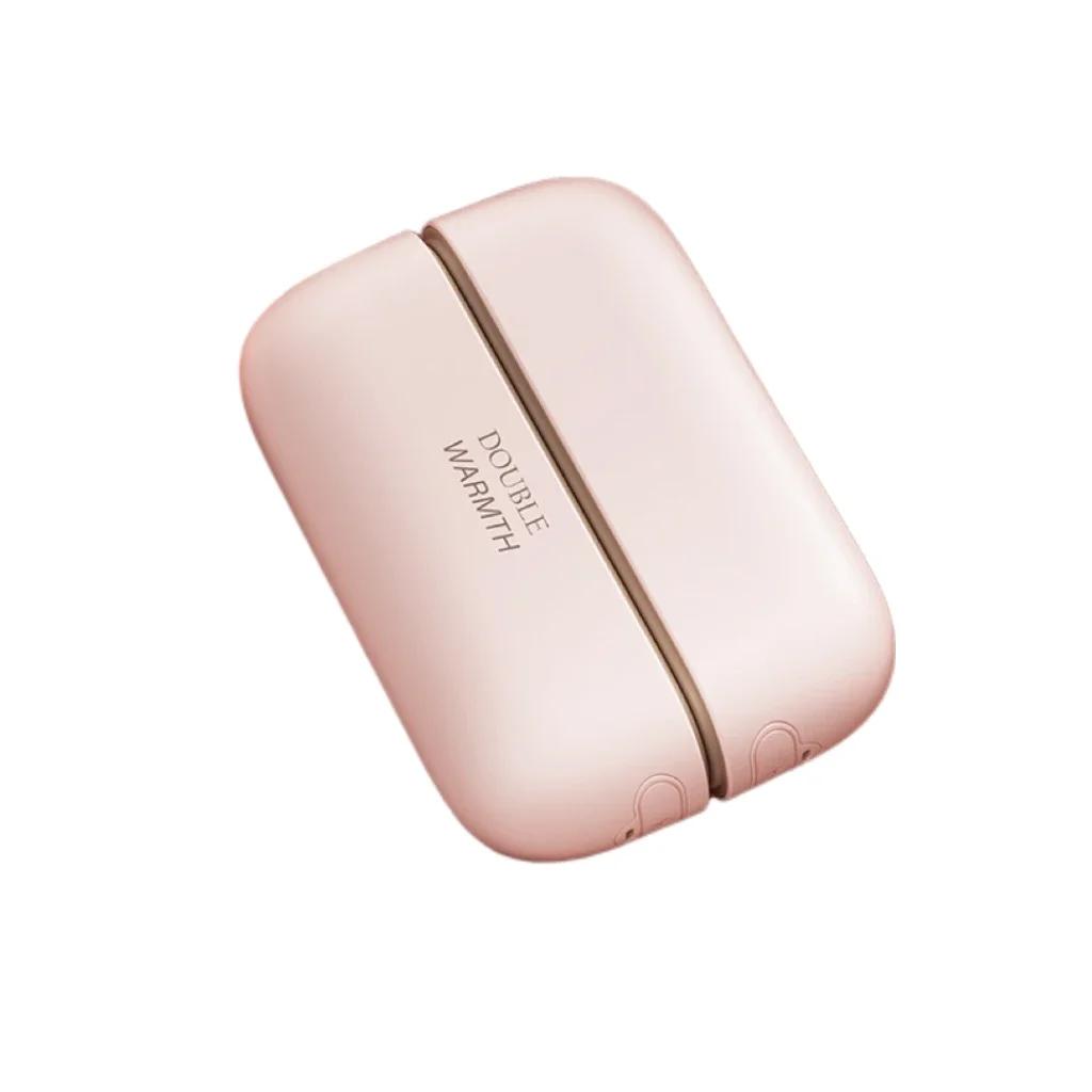 

Магнитная двойная электрическая грелка для рук 2 в 1, 3-секундный быстрый нагрев, карманная грелка для рук, портативный USB-перезаряжаемый обогреватель