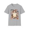 Bow Ghost Halloween T-Shirt | Cute Spooky Pumpkin Bats