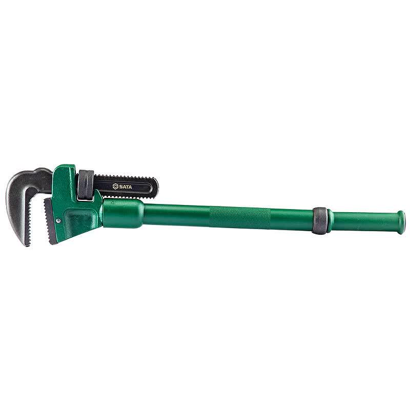 SATA Telescopic Heavy-Duty Pipe Wrench