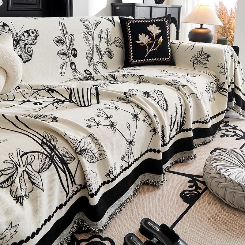 French Entry Lux Sofa Cover Cloth Non-Slip High-Grade Universal Full Cover Towel Four Seasons Universal Dust Protection Blanket