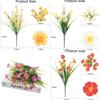 Artificial Mini Daisy Flower Bouquet For Home Decor And Wedding Centerpiece