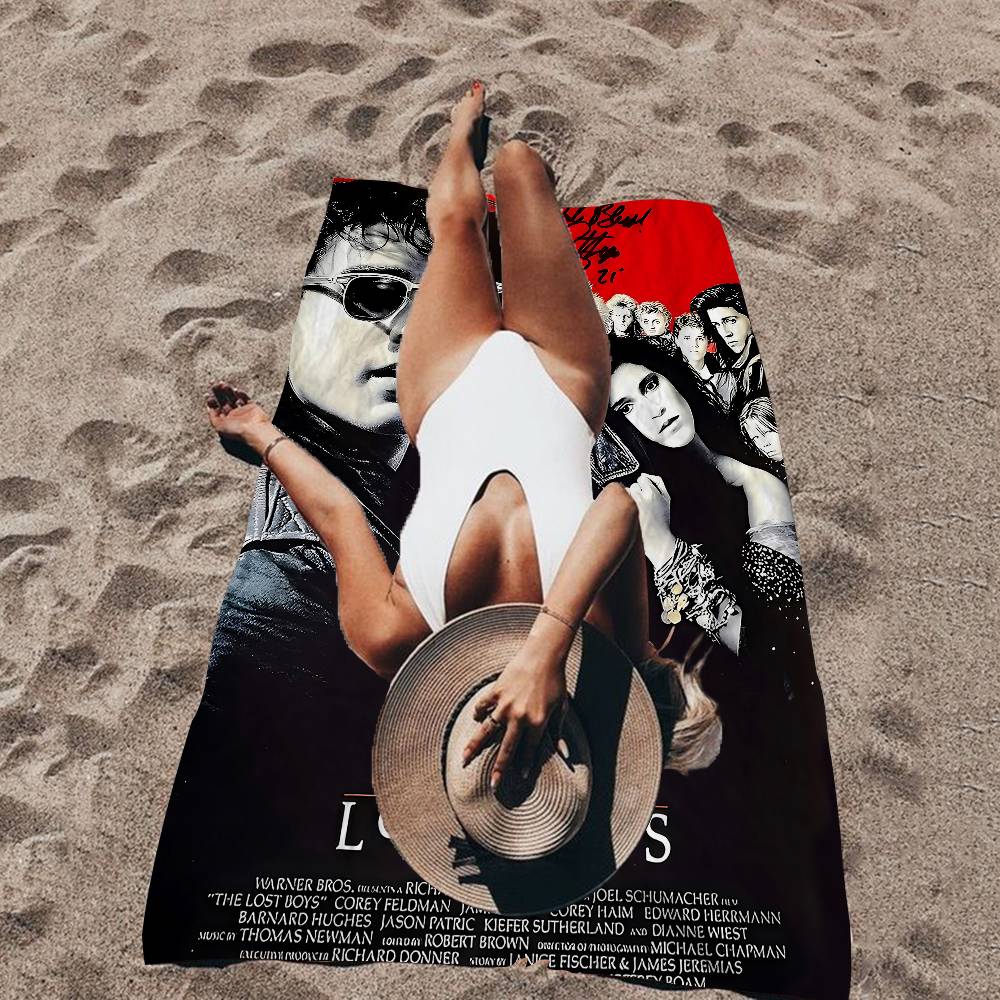 Lost Boys 1987 Movie Big Microfiber Beach Towels Quick Dry Towel Sand Beach Towels Pool Towel For Travel Swim Pool Yoga