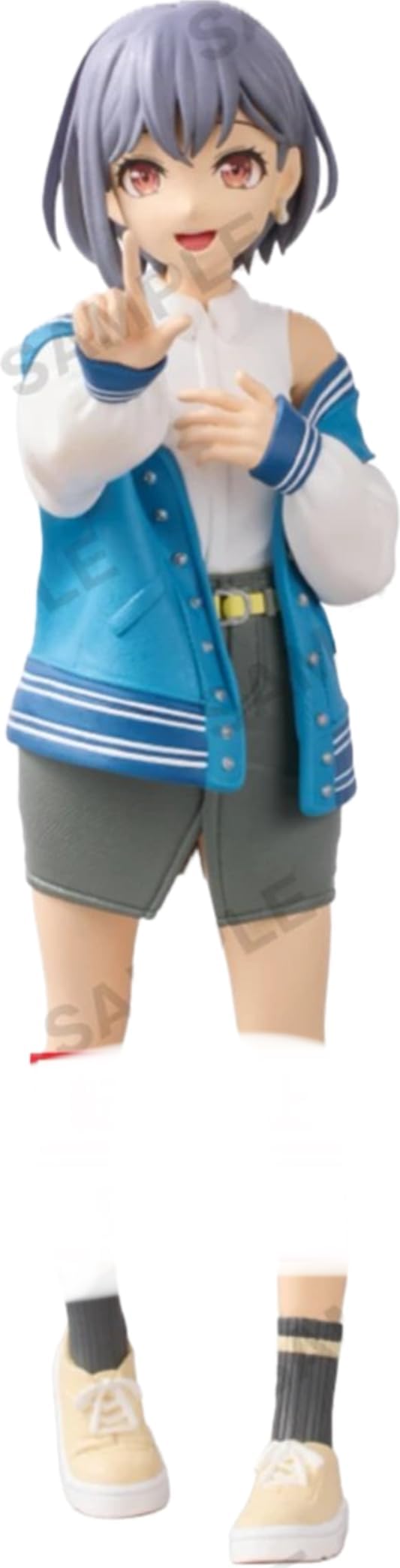 

BanG Dream Премиум Фигурка Такамацу Тоу Фигурка Официальный MyGO!!!!! синий