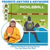 Professional Pickleballs Practice Mat with Shock Absorption Layer Pickleballs Practice Pad for Various Skill Levels