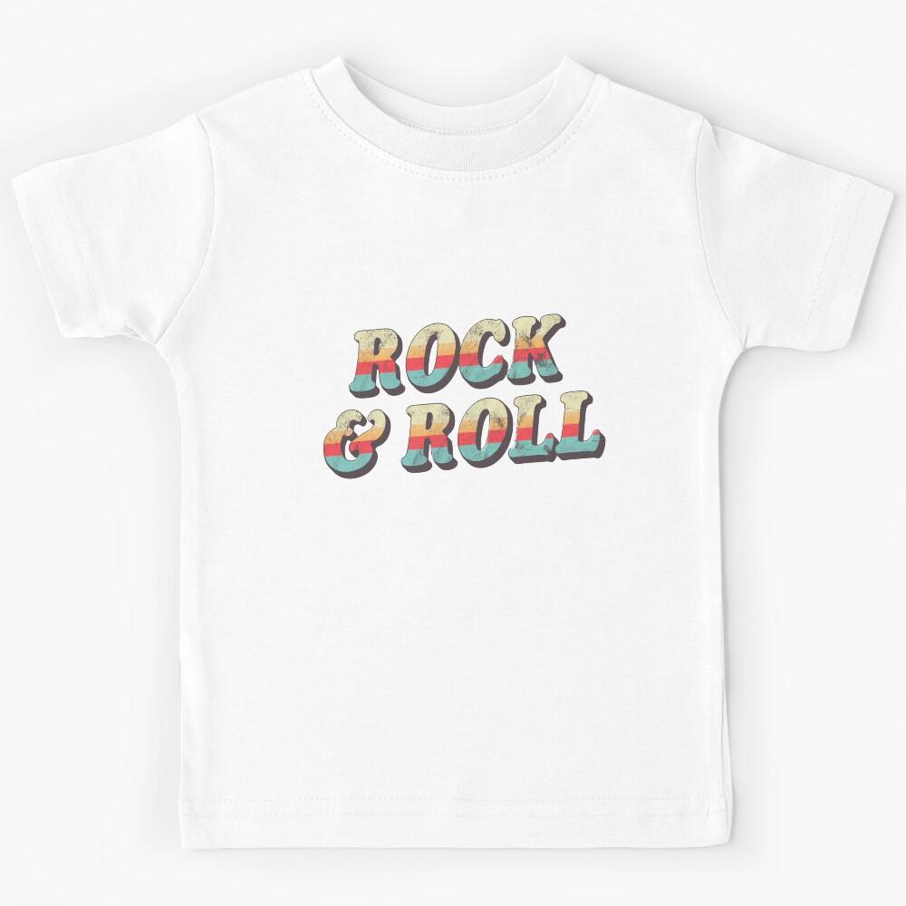 Rock and Roll vintage Kids T-Shirt 140