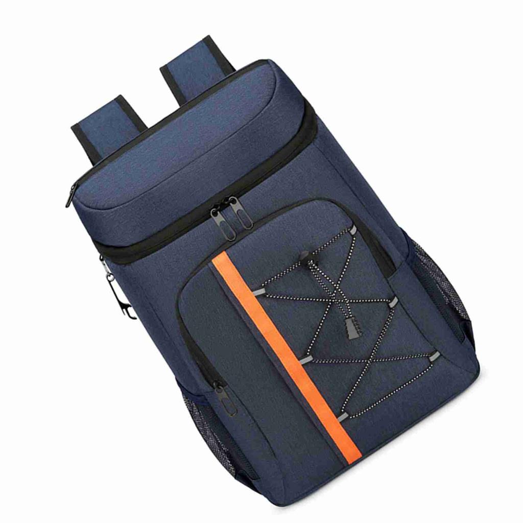 Insulated Cooler Backpack Aluminum Foil Thermal Backpack Picnic Cooler Bag for Camping