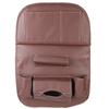 Organizator pentru spate scaun auto Tavă pentru masă Organizator pentru depozitare mașină Accesorii auto Geantă din piele Pu Geantă pentru depozitare de călătorie