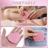 with Magnifying Heart Shaped Compact Mirror Portable Vanity Mirrors Fashion Pink Mirror  for Girls
