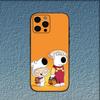 F-Family Funny Guy Phone Case For iPhone 16,15,14,13,12,11,Pro,X,XS,Max,XR,Plus,Mini Soft Black Cover