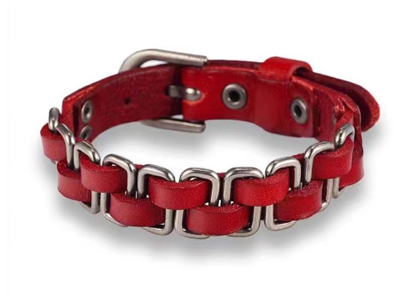 Retro Braided Leather Bracelet - Popular in Europe and America, Yiwu Jewelry