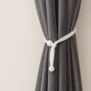 2Pcs Faux Pearl Curtain Window Curtain Tieback Adjustable Holders