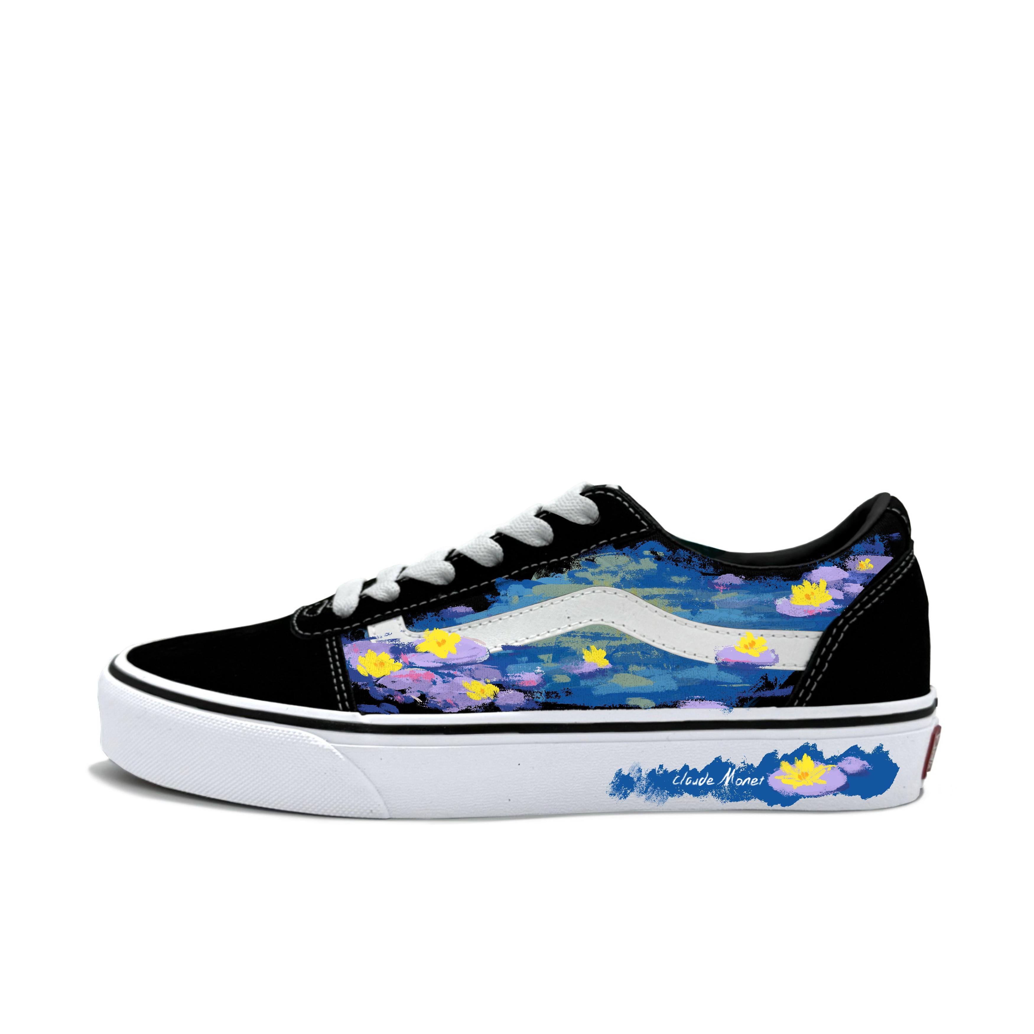

Vans Ward Low top Skateboard Shoes Men s Black VN0A36EMC4R(Team613-) 40