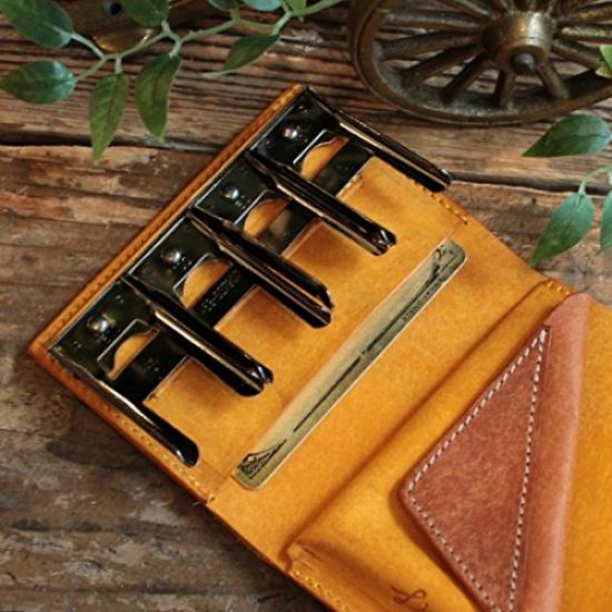 LITSTA Coin Wallet3 Compact wallet with coin holder Yellow YELLOW