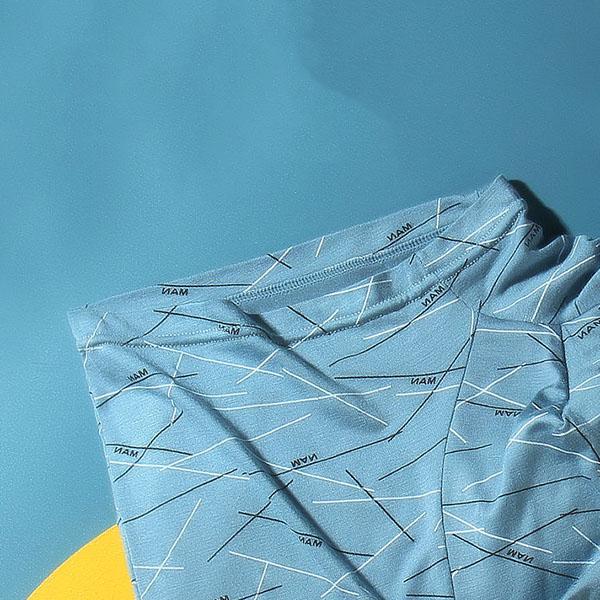 4pcs Men Underwear Modal Cotton Boxers Men's Print Soft Breathable Mid-waist Short Boxers