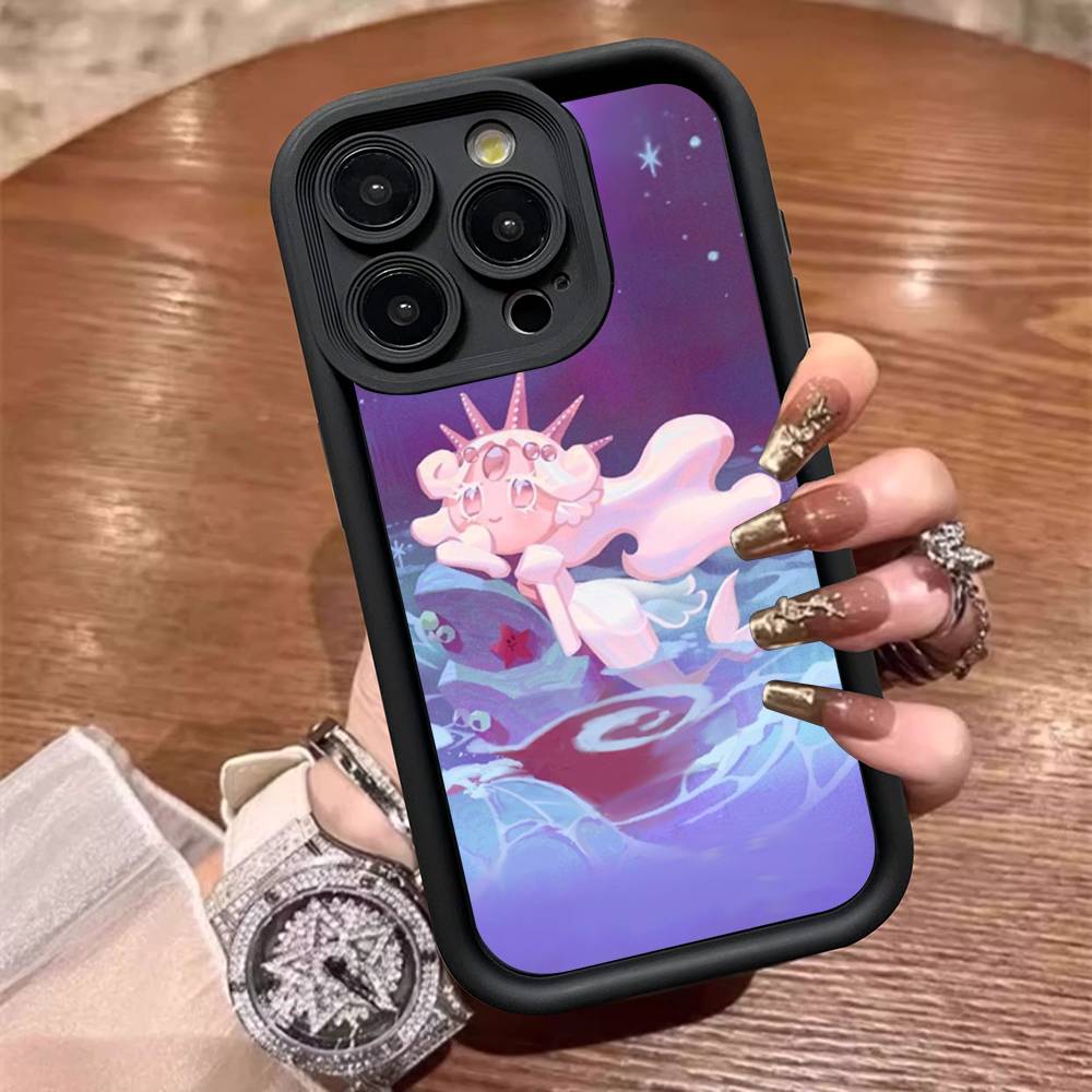 Mobile Game C-Cookie Run Kingdom Phone Case For IPhone 17 16 15 13 11 12 14 Pro Max Plus Silicone Cover Shell