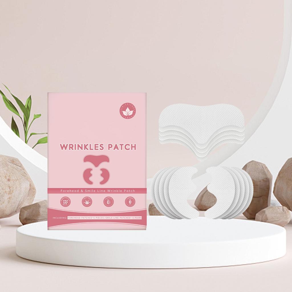 Forehead Wrinkle Patches  Ageverse  Face Patches Non Wrinkle Gel Pad Set Chest Neck Eye Face Pad Removal Patch 10PIECES