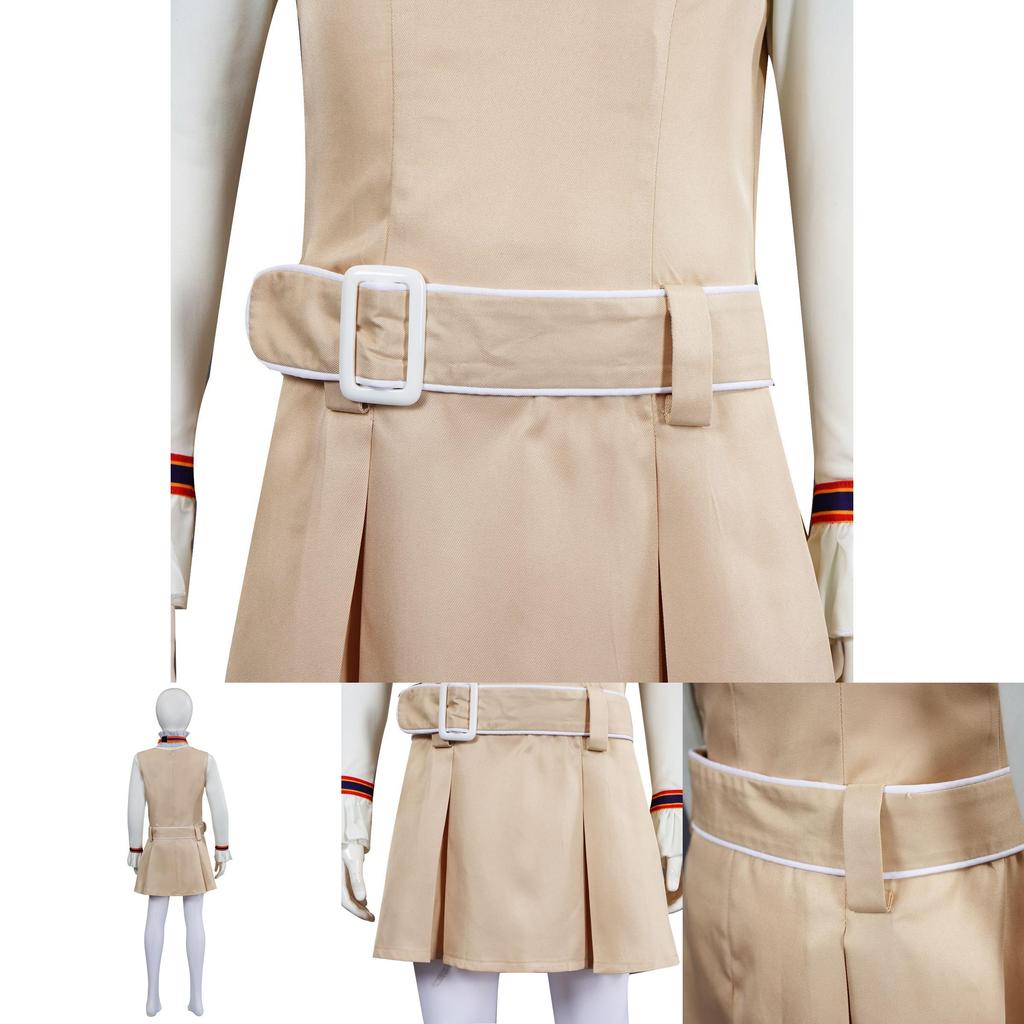 Megan Cosplay Costume Dress With Polyester Blend For Halloween Stage Performances And Role Play