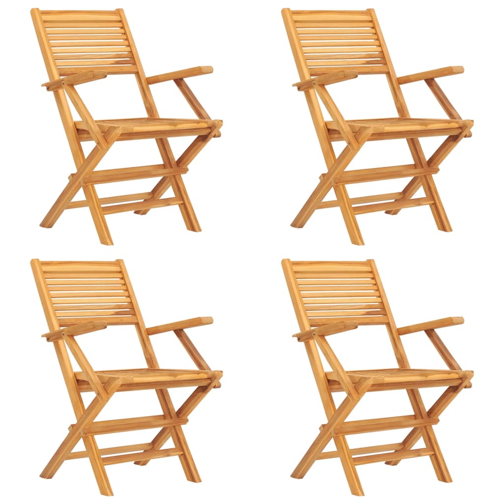 Vidaxl 5-Piece Garden Furniture Set, Solid Teak Wood