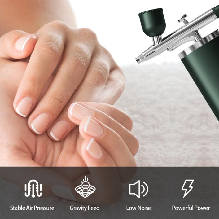 Intelligent Face Sprayer Mist Maker Portable Moisturizing Device Airbrush Set with Compressor For Sensitive Complexion