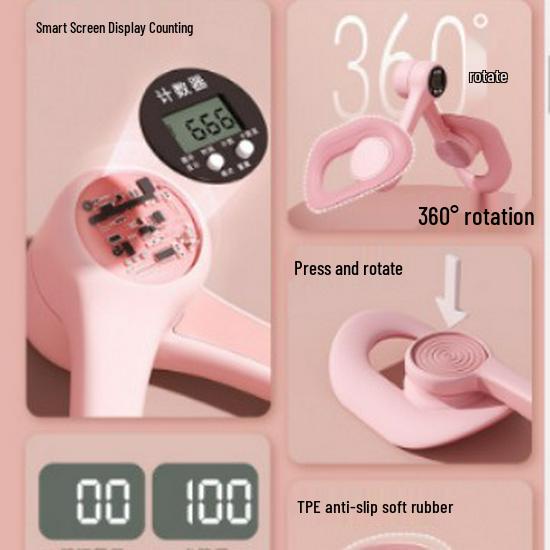 Pelvic Floor Muscle Trainer: Kegel Leg Clamp & Thigh Beauty Enhancer