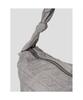 8Seconds Fabric Crinkle Hobo Bag Gray