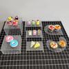 Acrylic Ripple Dessert Display Stand for Weddings and Buffets