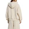 (WMNS) adidas Soft Lux Full Zip Hoodie 'Crystal Linen' Women's KT0443