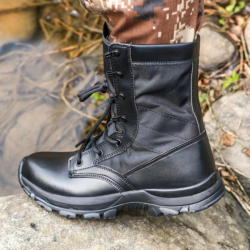 Herbst Ultra Leichte Herrenstiefel Männlich Outdoor Wasserdicht Rutschfest Wandern Reiseschuhe