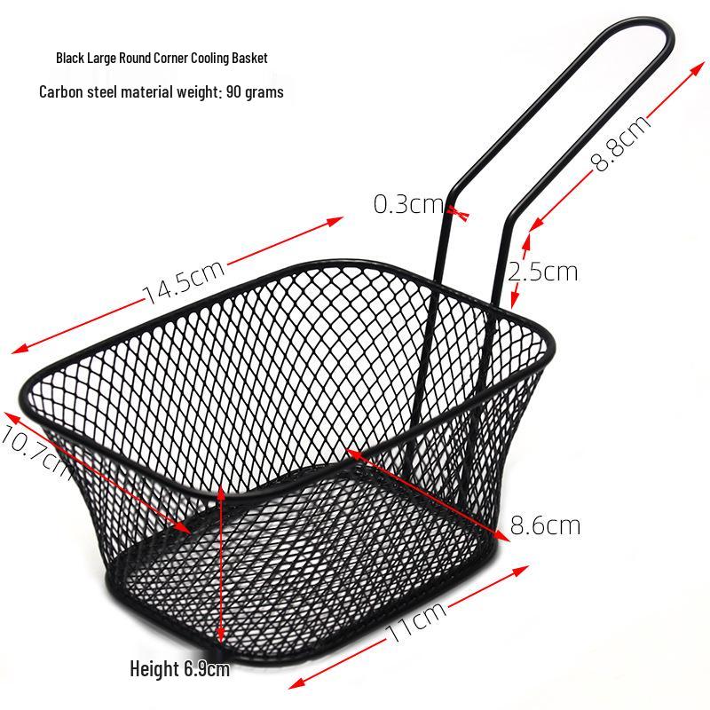 Kreativní talíř na ovoce a košík na hranolky ve tvaru lodičky, chladicí mřížka