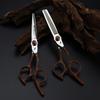 6.0 Inch Snow Sandalwood Handle Nepson Hair Scissors Haircut Flat Scissors Bangs Scissors Thin Scissors Vg10