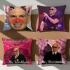 Celebrity Mr Worldwide Cushion Cover Pillow Cover Nordic Minimalist Throw Doublesided Print Cushion Case For Sofa Bedroom Decor