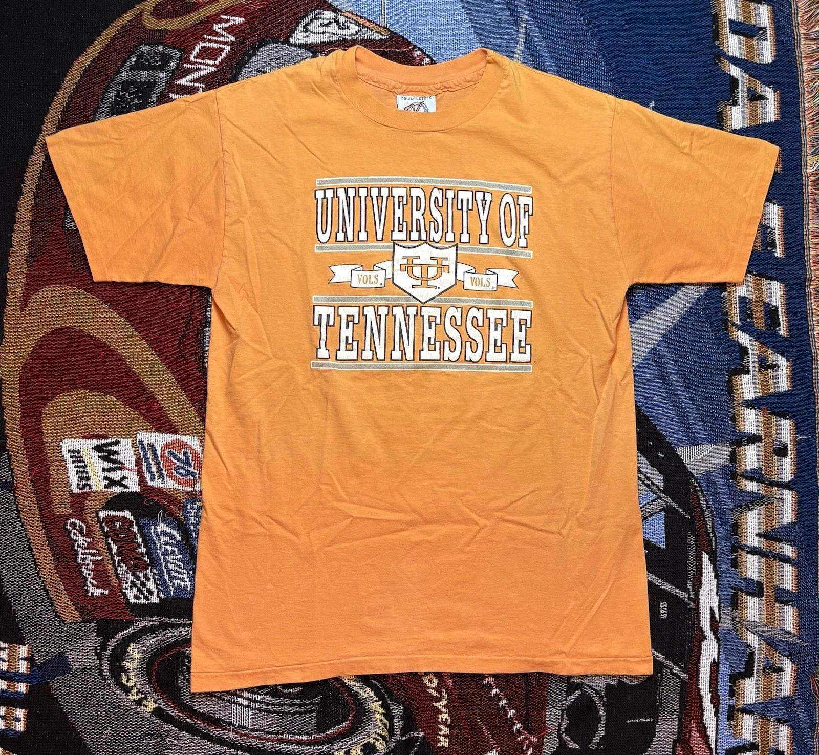 Vintage University Of Tennessee Shirt Volunteers Mens XL Private Stock 90s USA L