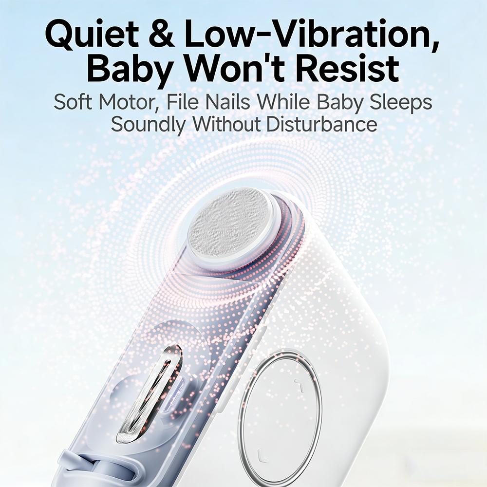 Automatic Portable Nail Clipper Electric Baby Nail Clippers Portable Nail File for Baby Kids Seniors