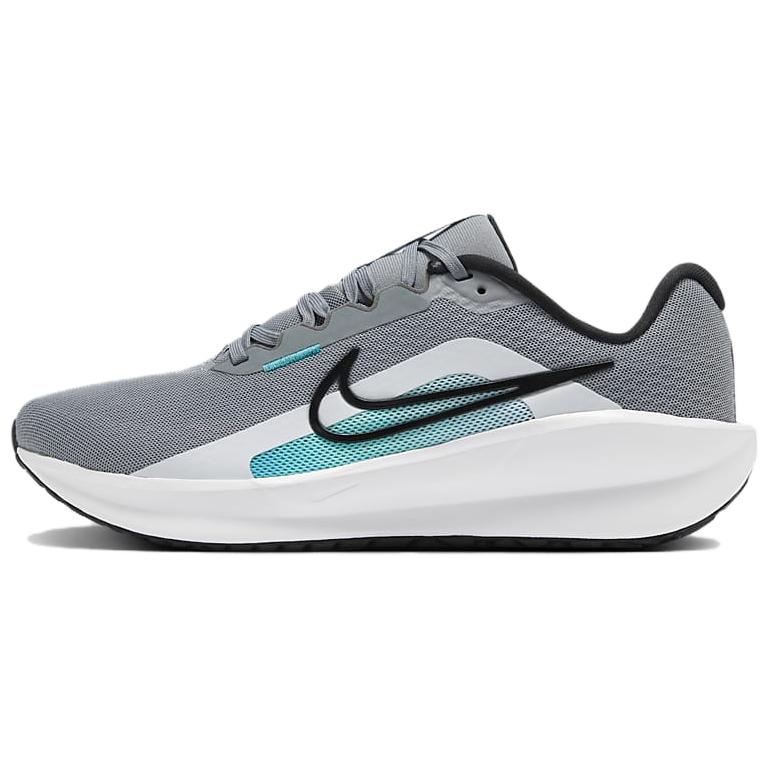 New Nike DOWNSHIFTER 13 Anti Slip Wear Resistant Low Top Casual Running Shoes Men's Gray White Green FJ1284-005
