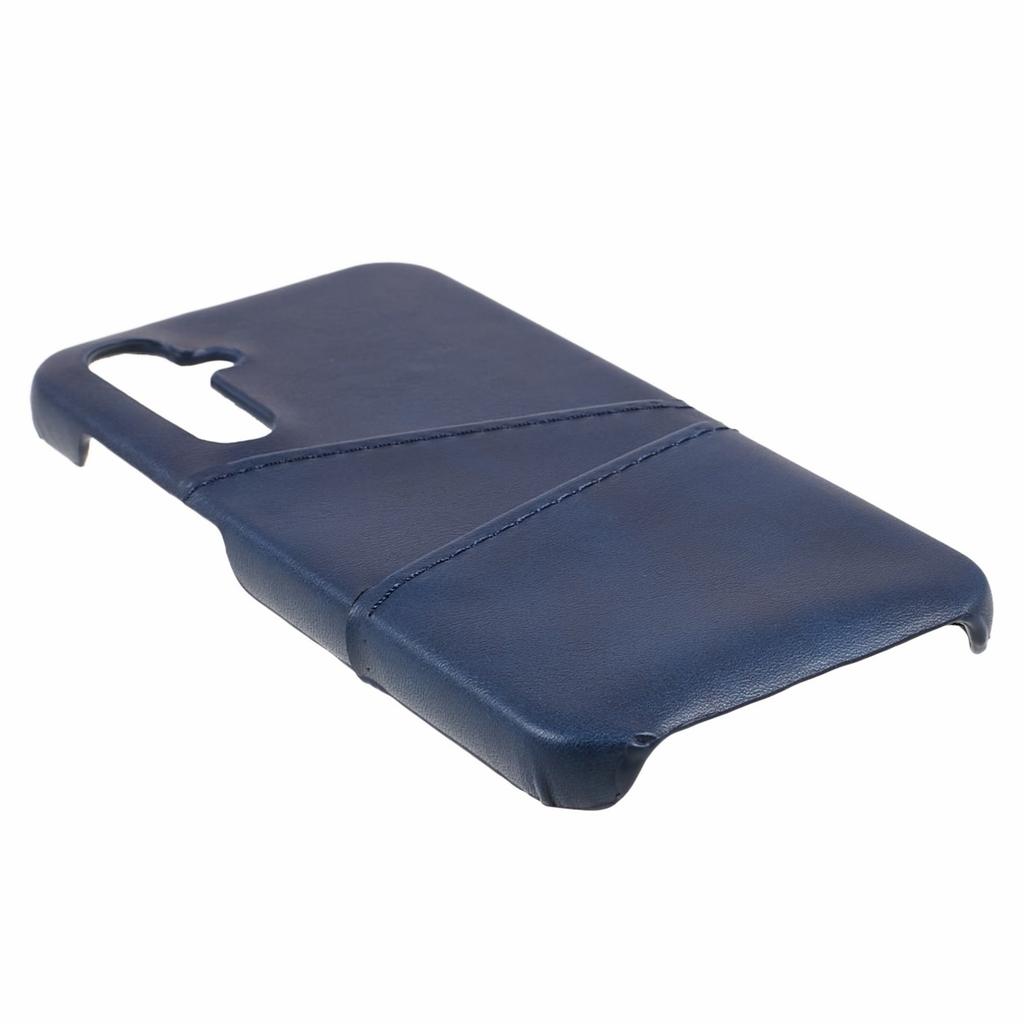 For Samsung Galaxy S24 Case Anti-Drop PU+PC Phone Cover with 2 Card Slots